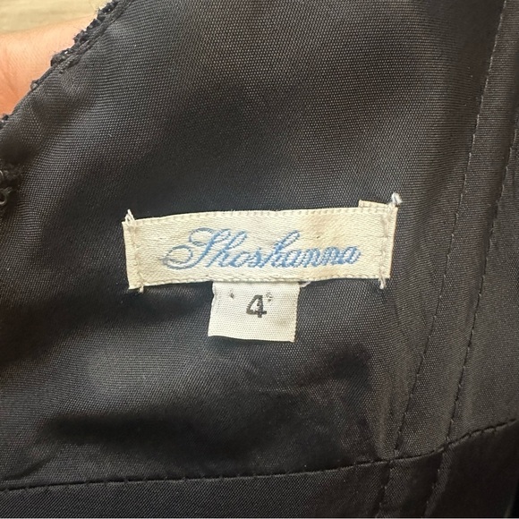 Shoshanna Black Lace Balconette Cocktail Dress - Picture 3 of 10